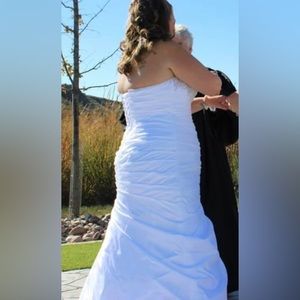 David Bridal wedding dress